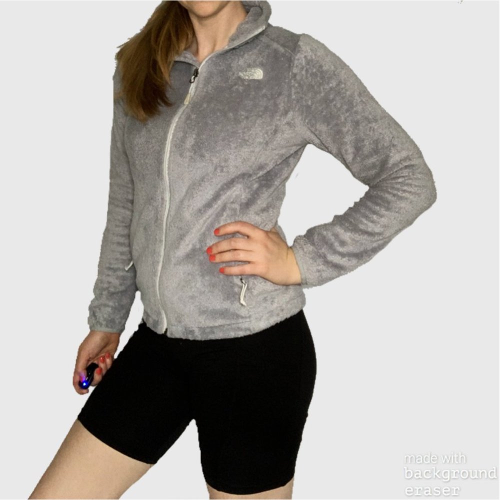The North Face Osito Jacket Small Ice Blue Grey